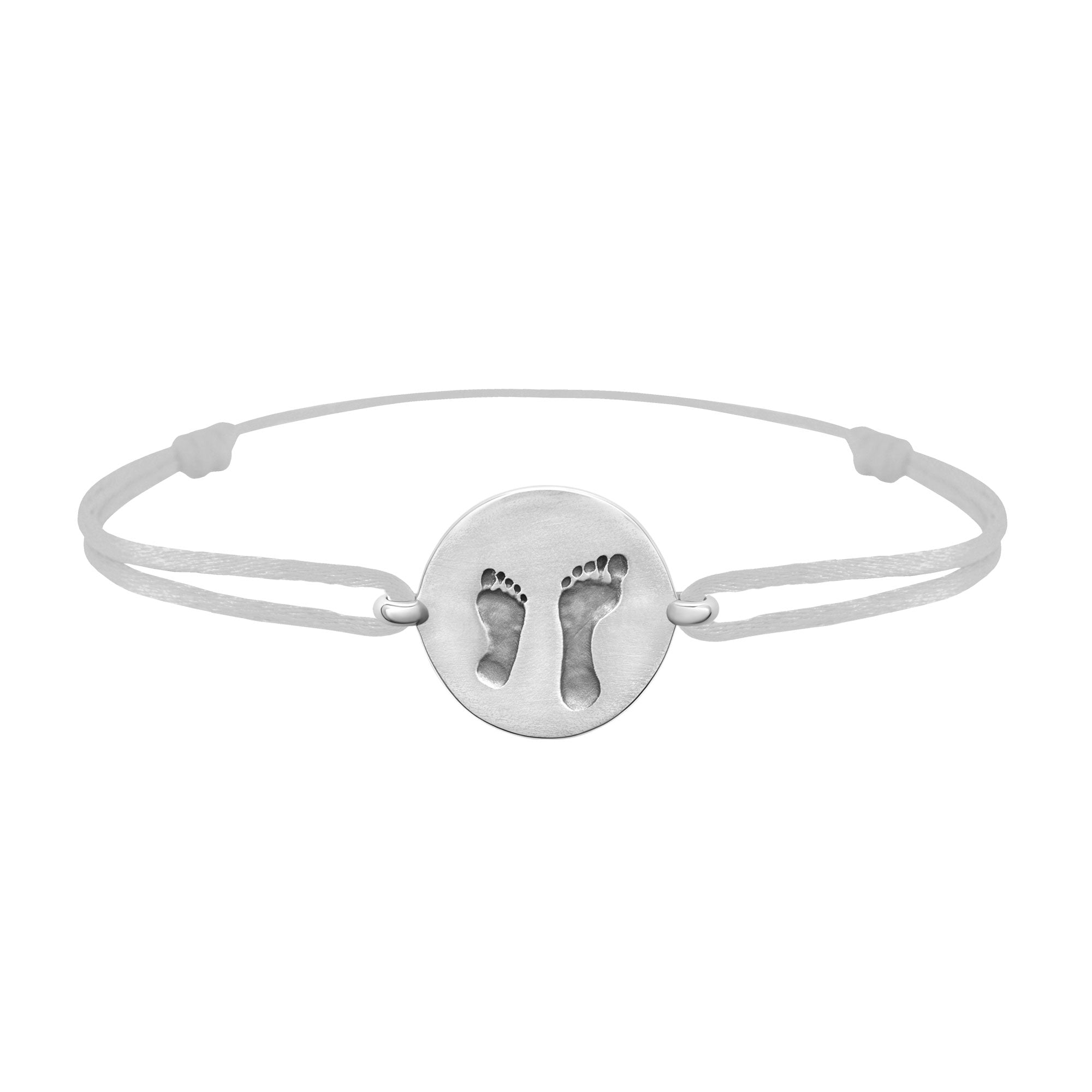 Accompanying link bracelet in silver