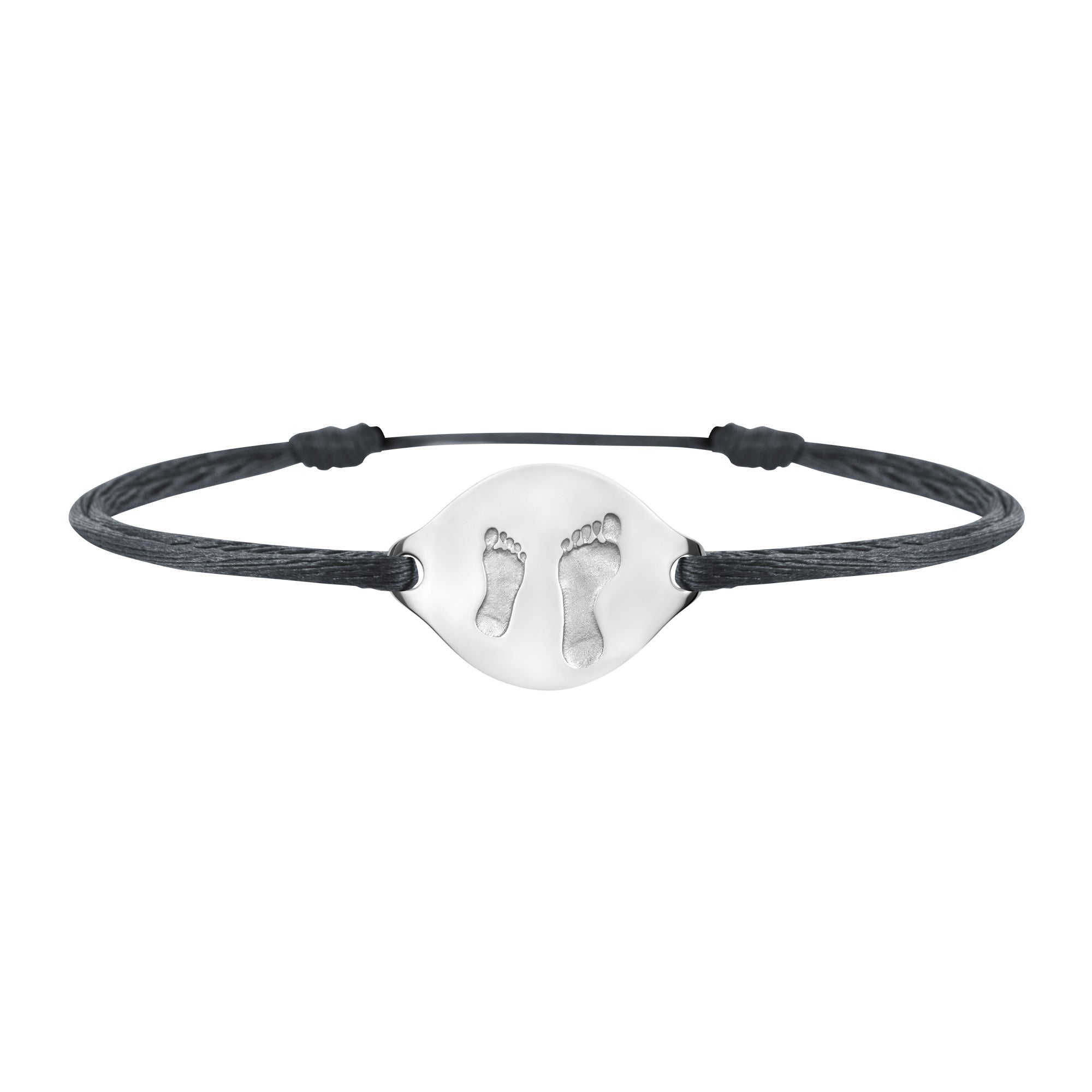 Accompanying foot link bracelet in gold, large model