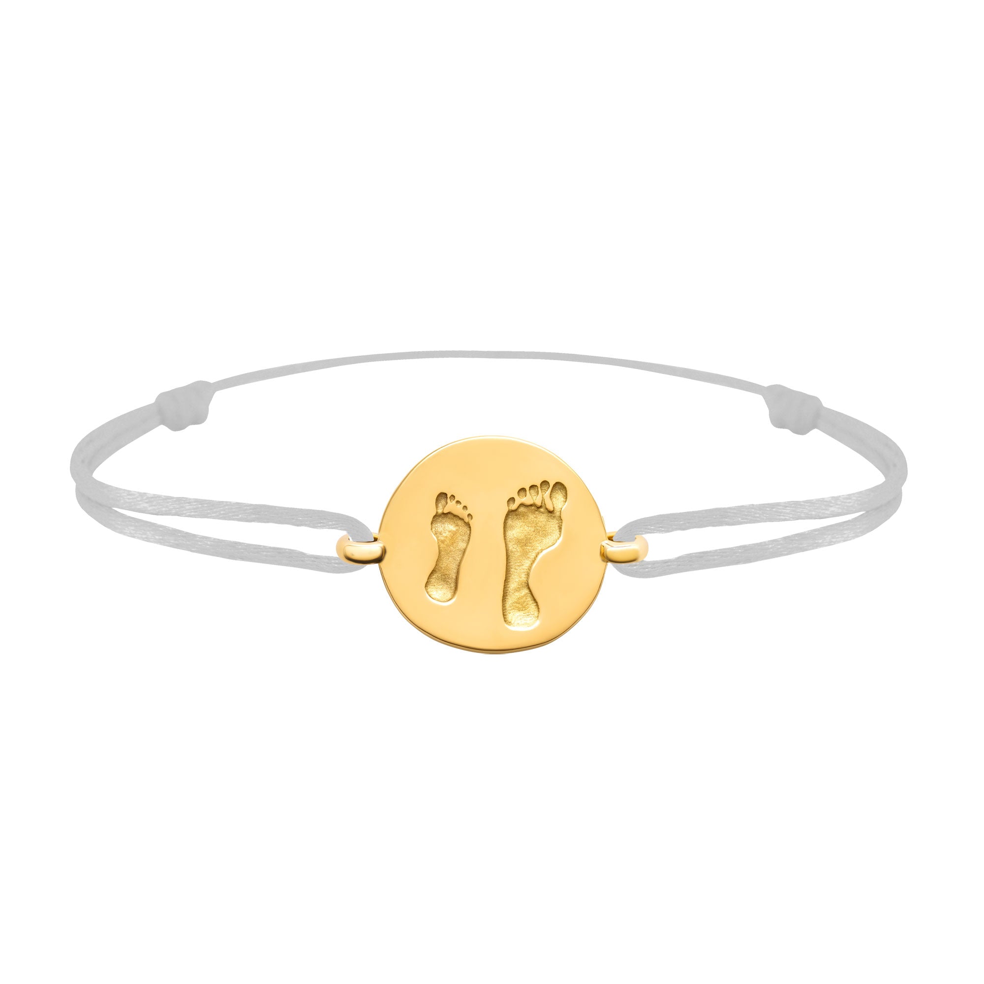 Accompanying link bracelet in gold, small model