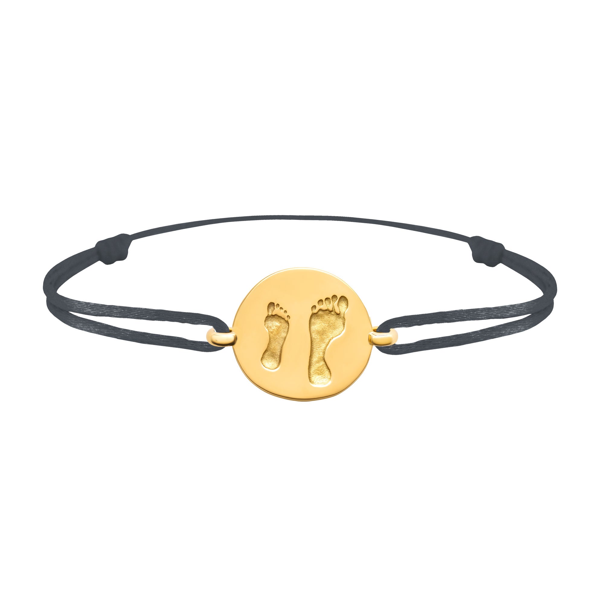 Accompanying link bracelet in gold, small model