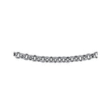 Jaseron 1 Tournaire chain in white gold