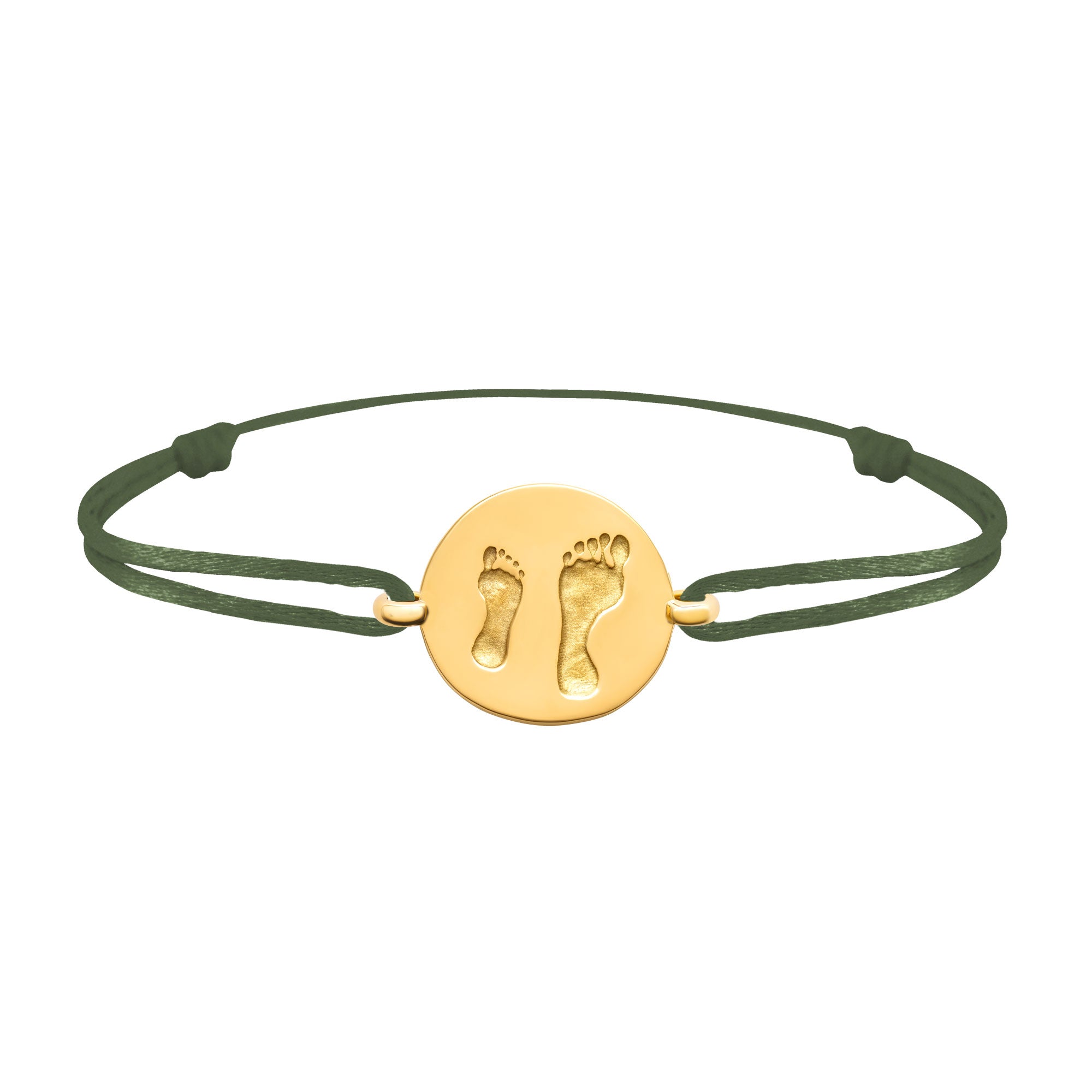 Accompanying link bracelet in gold, small model