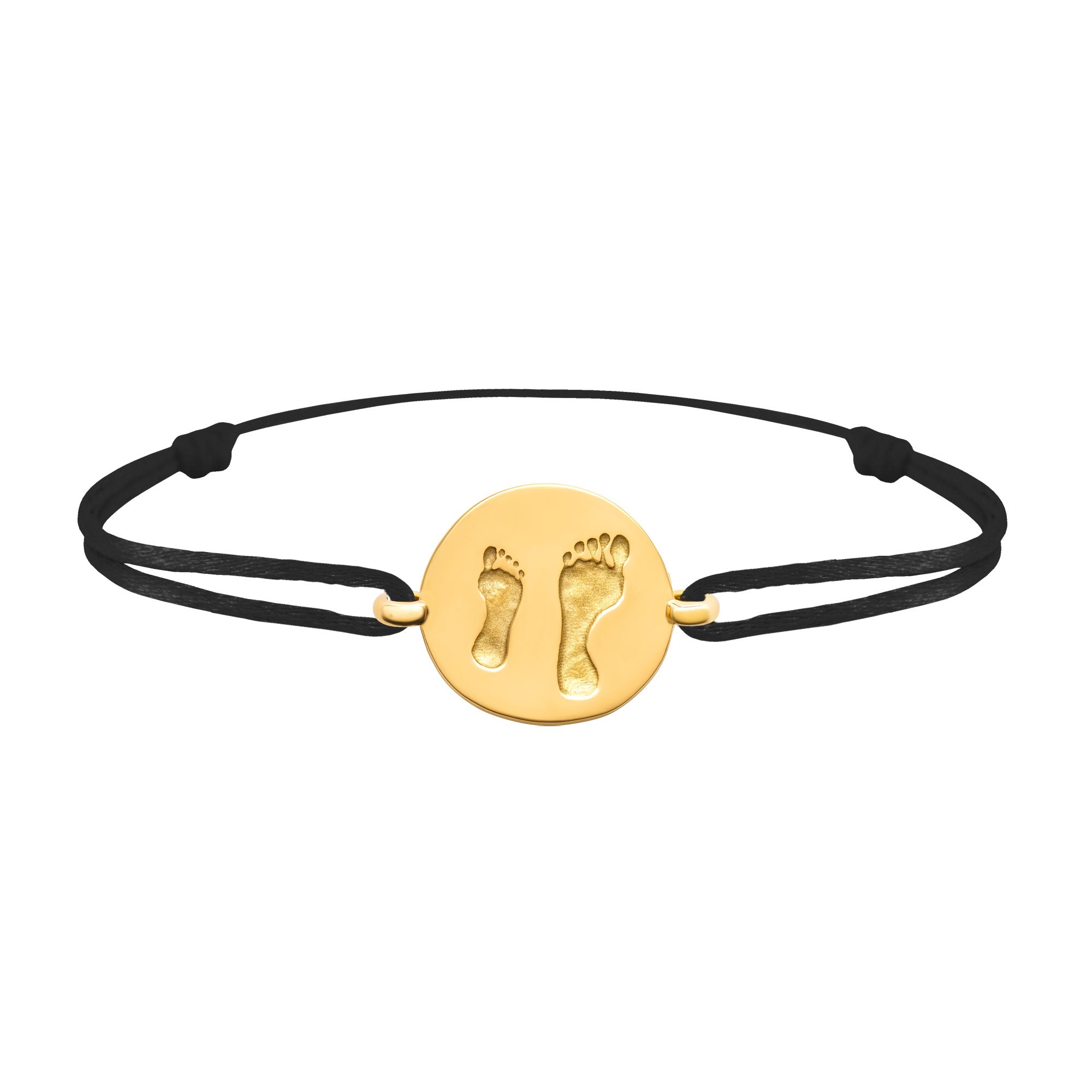 Accompanying link bracelet in gold, small model