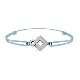 Bracelet lien Tournaire signe éclipse losange or