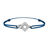 Bracelet lien Tournaire signe éclipse losange or