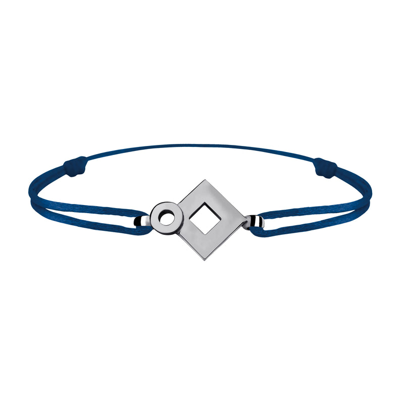 Bracelet lien Tournaire signe éclipse losange or