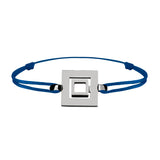 Bracelet Lien Signe Labyrinthe Carré Tout Or