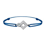Tournaire gold and diamond link bracelet signe eclipse rhombus