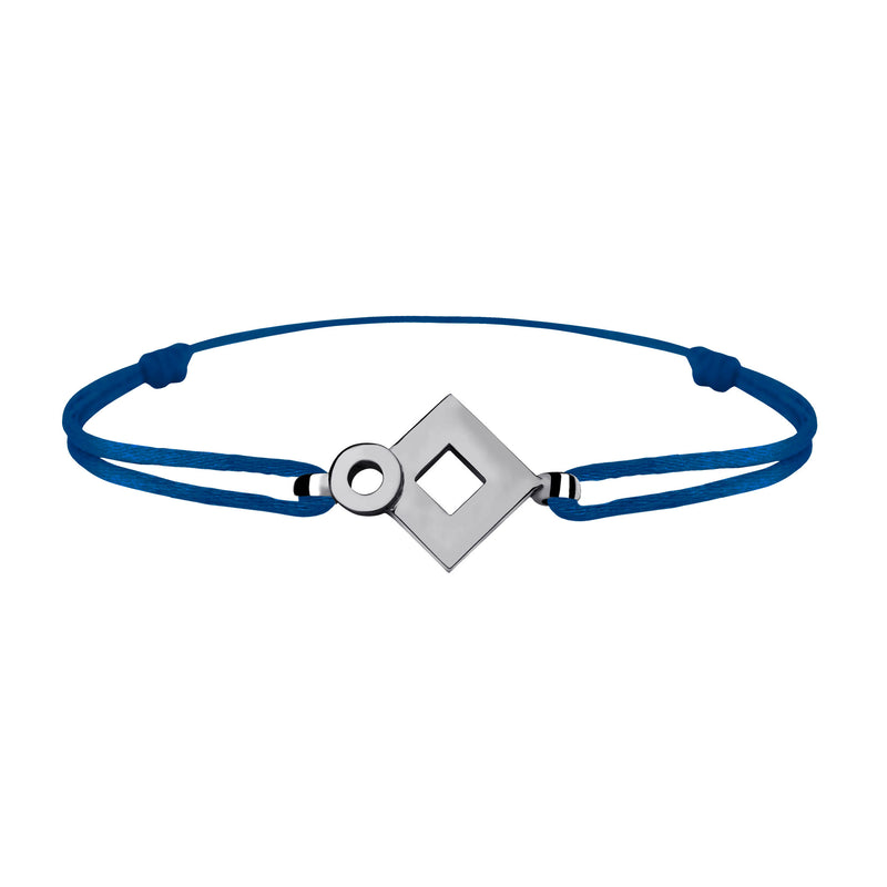 Bracelet lien Tournaire signe éclipse losange or