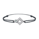 Tournaire gold and diamond link bracelet signe eclipse rhombus