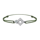 Tournaire gold and diamond link bracelet signe eclipse rhombus
