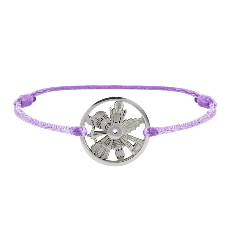 Bracelet 7 Merveilles Du Monde en Or