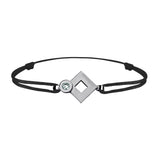 Tournaire gold and diamond link bracelet signe eclipse rhombus
