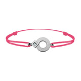 Bracelet lien Tournaire or et diamant signe éclipse rond