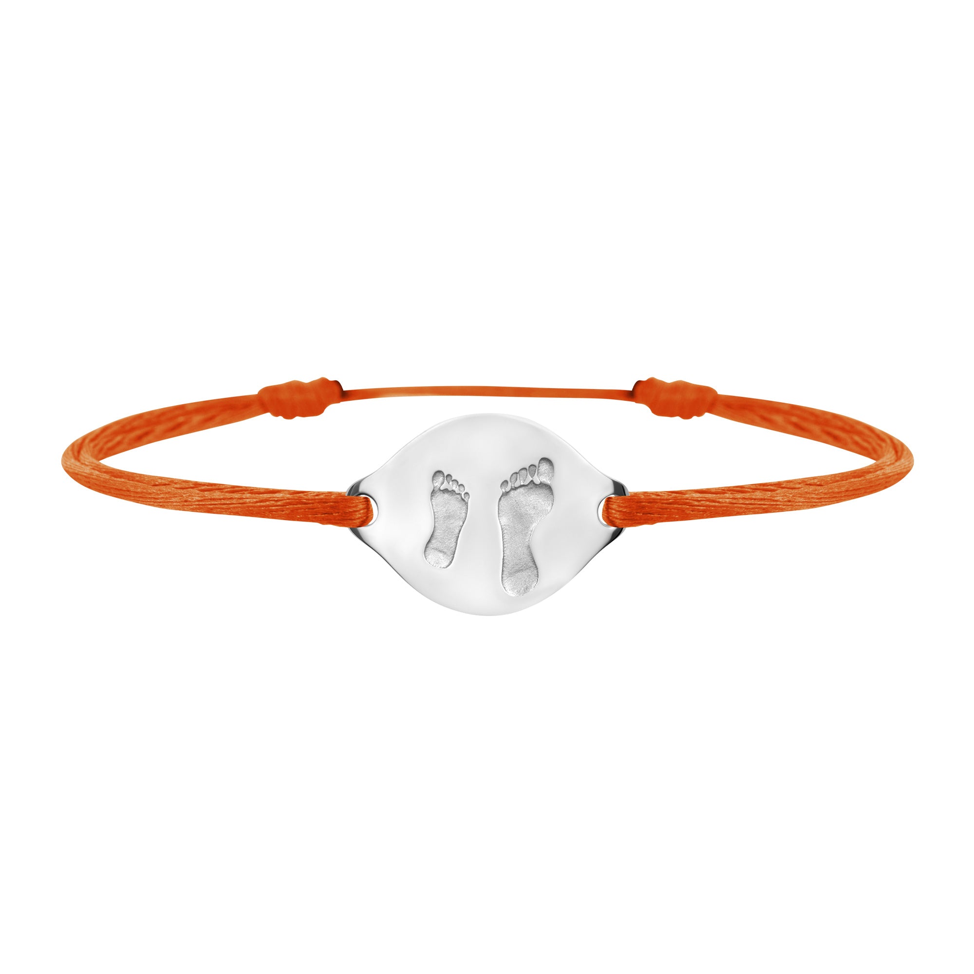 Accompanying foot link bracelet in gold, large model