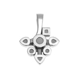 Daisy small all-gold pendant