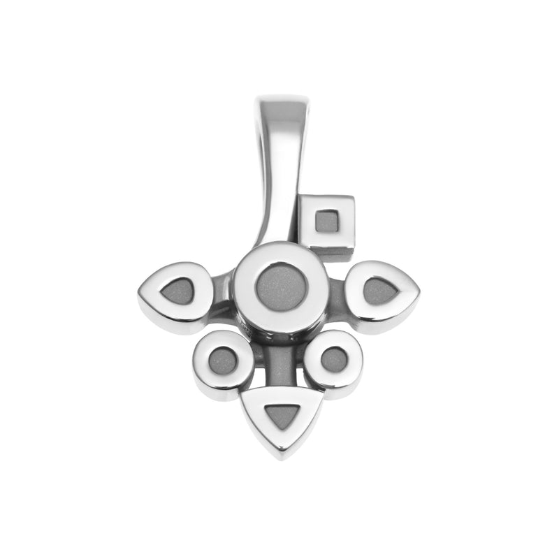 Daisy small all-gold pendant