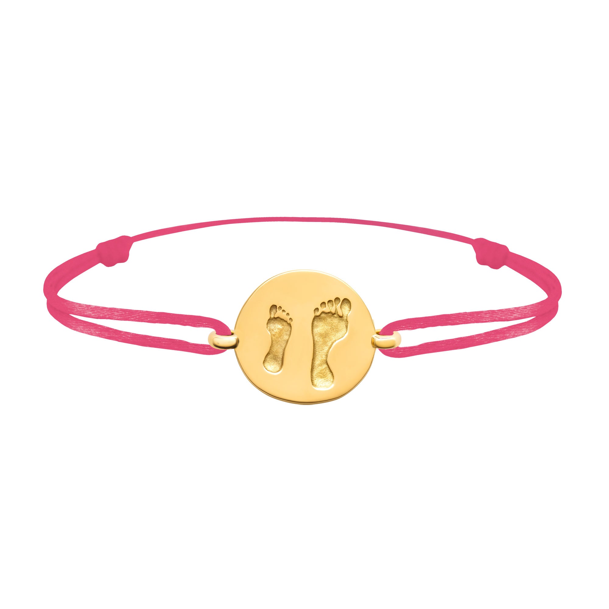 Accompanying link bracelet in gold, small model