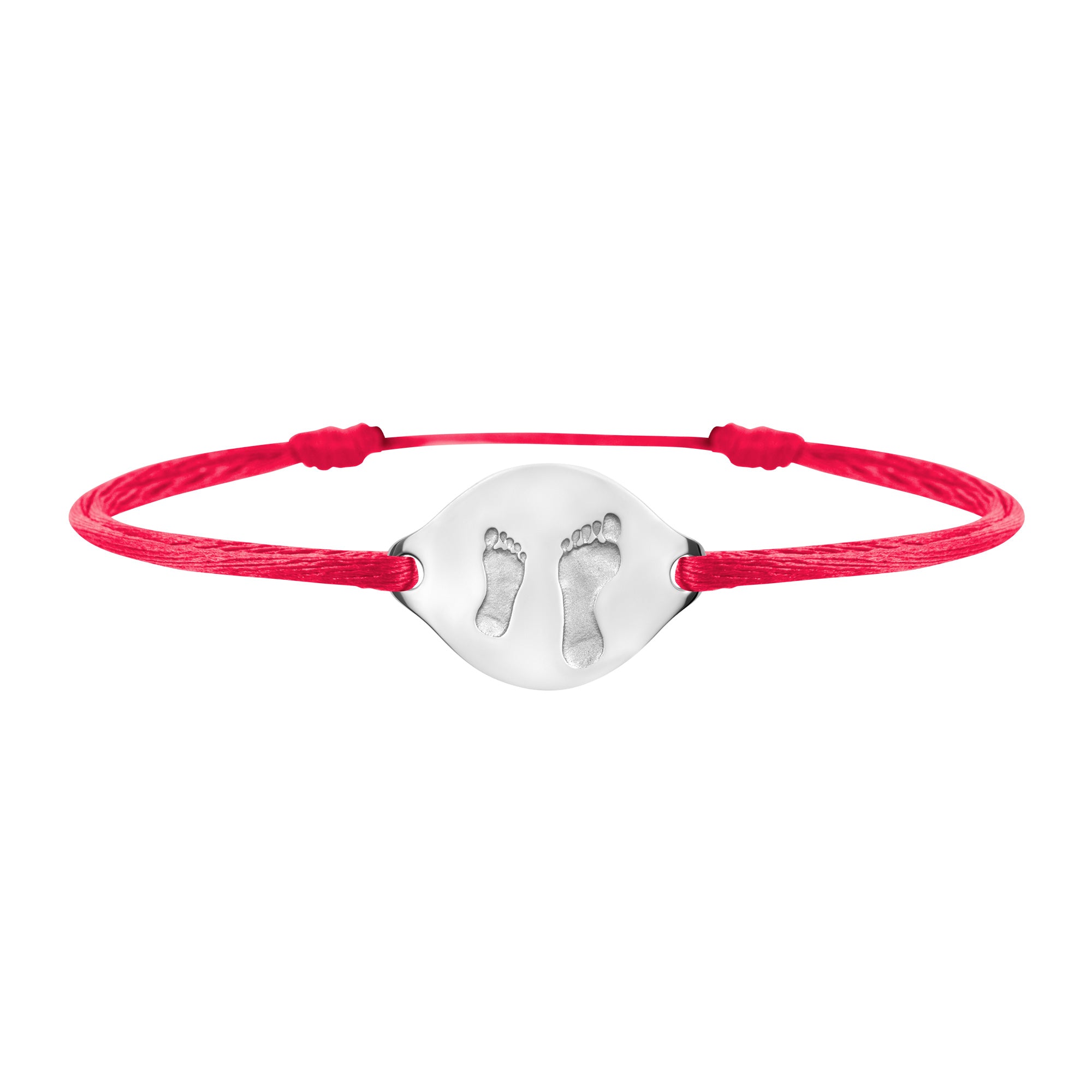 Accompanying foot link bracelet in gold, large model