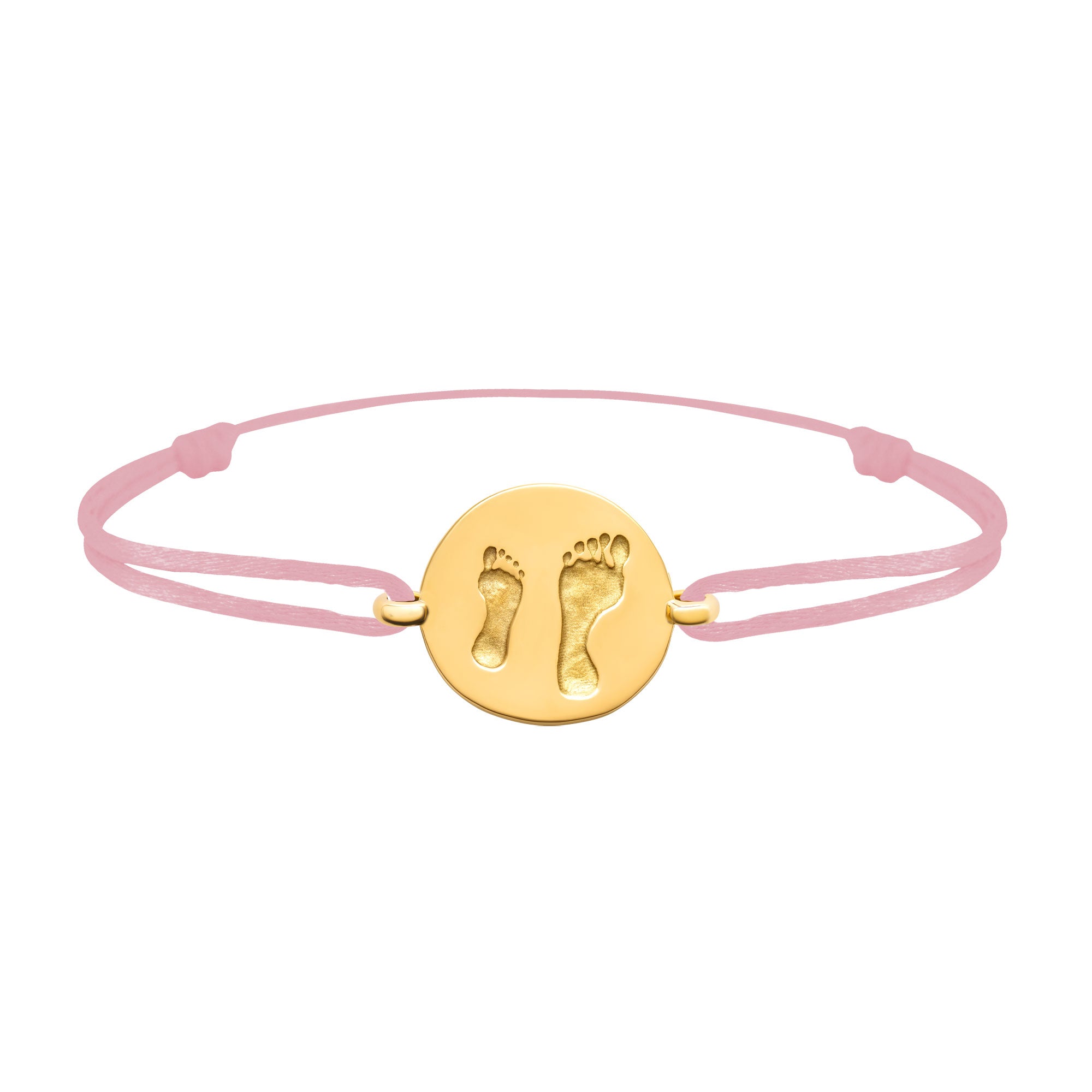 Accompanying link bracelet in gold, small model