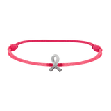 Bracelet Octobre Rose en argent