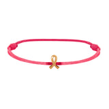 Bracelet Octobre Rose en or rose