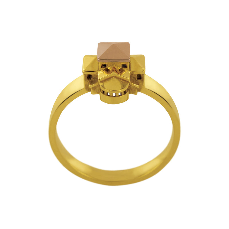 Bague architecture San Lillo Baby en or