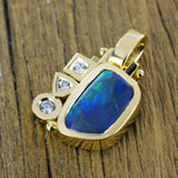Création unique pendentif opale