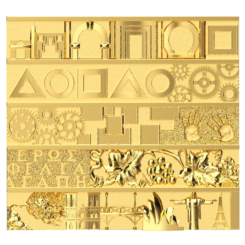 BIC 4 Colours "50 years Tournaire" pink bronze