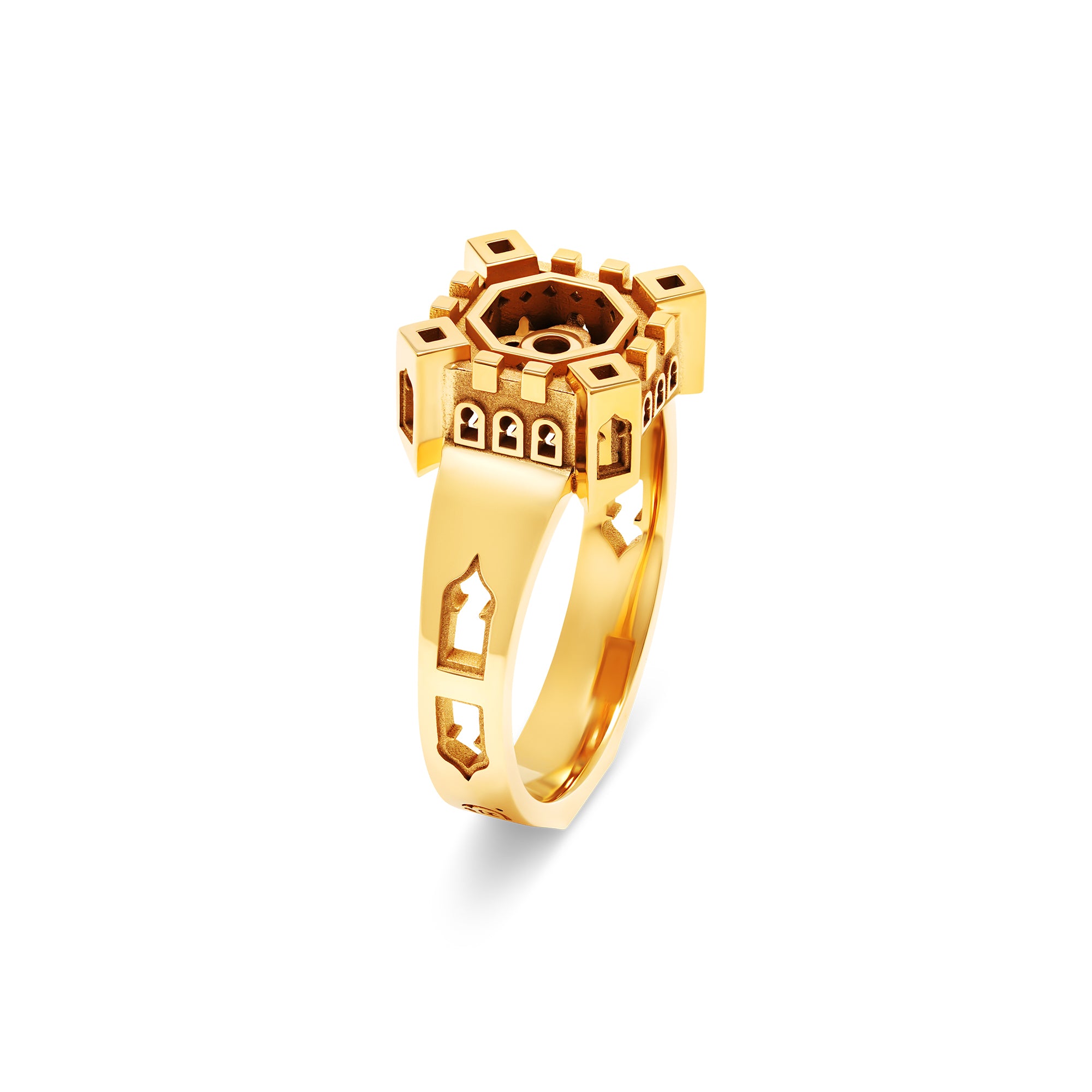 Bague architecture Dubaï Small en or