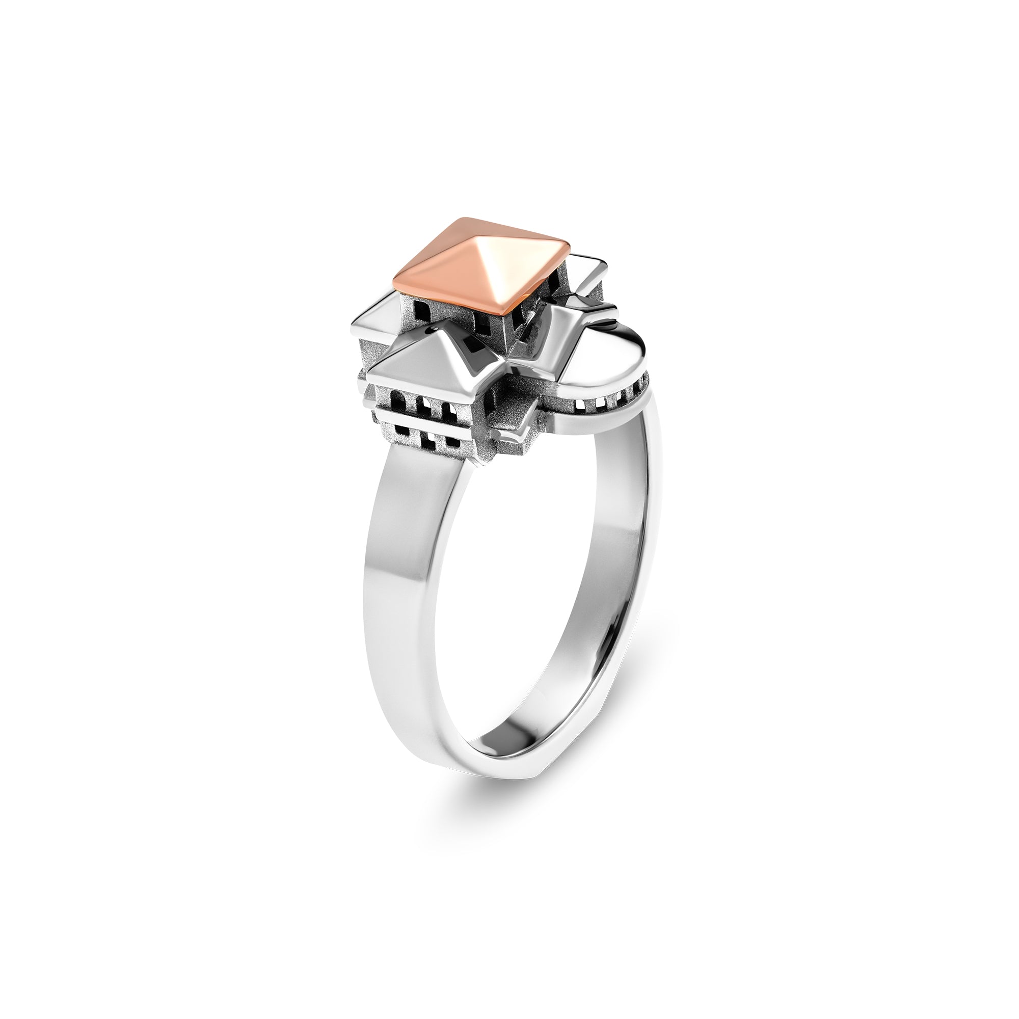 Bague Architecture San Lillo Small en or