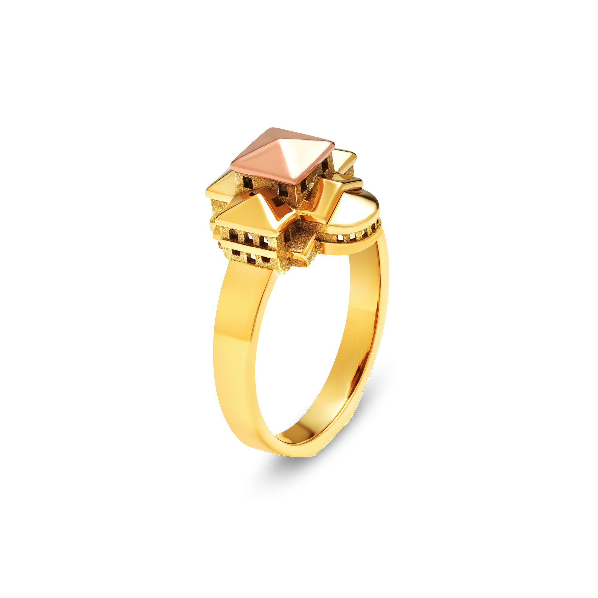 Bague Architecture San Lillo Small en or