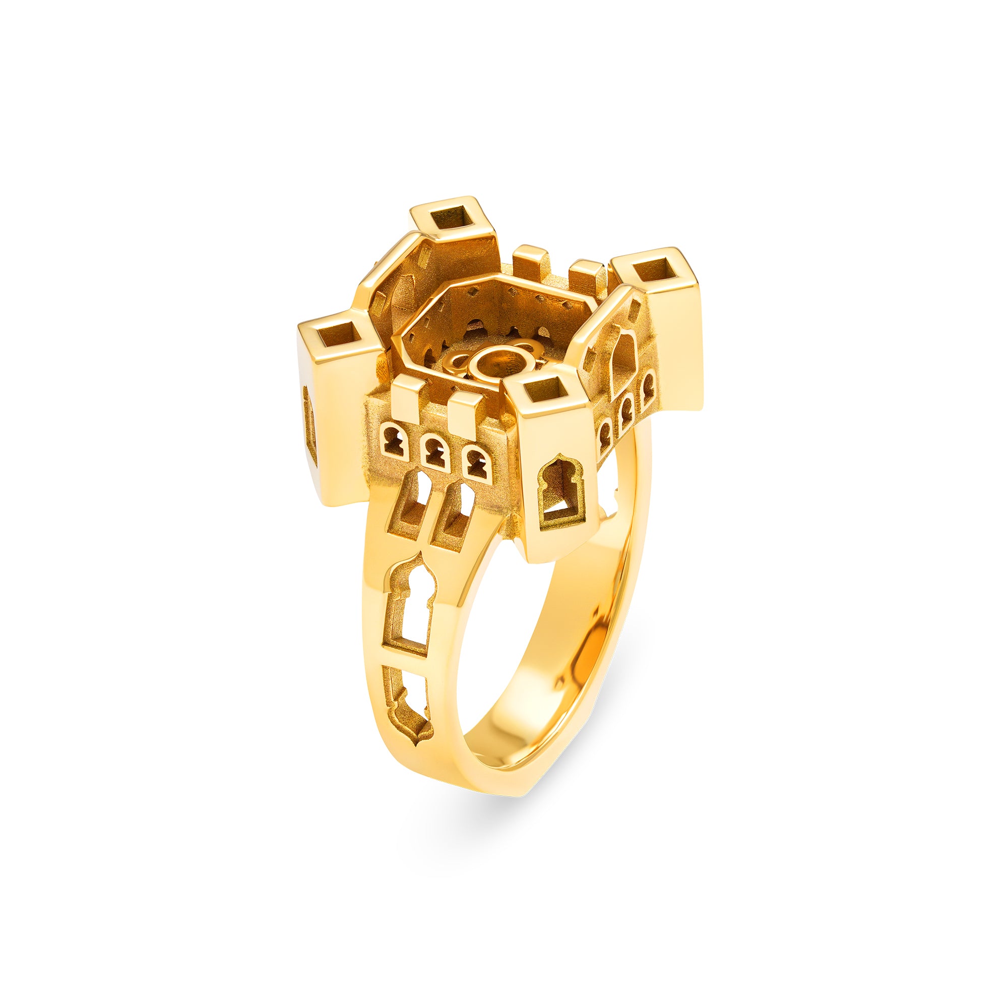 Bague Architecture Dubaï en or