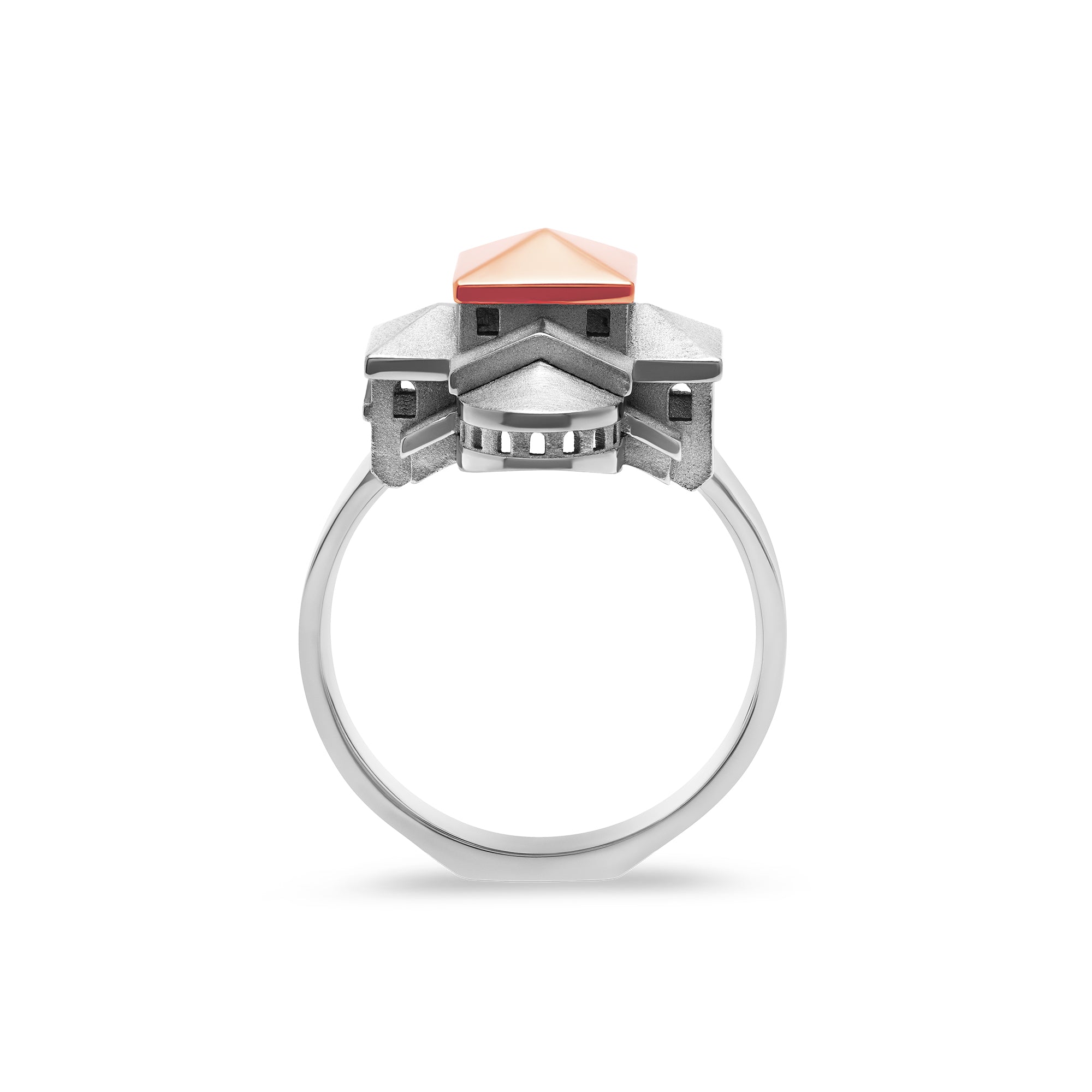 Bague Architecture San Lillo en or