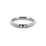 Bague anneau Triangles en or