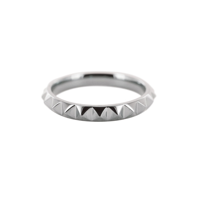 Bague anneau Triangles en or