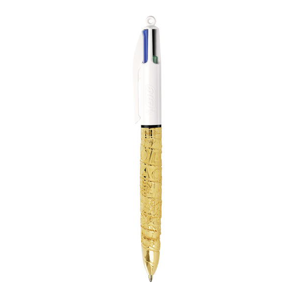 BIC 4 Colours "50 years Tournaire" yellow bronze