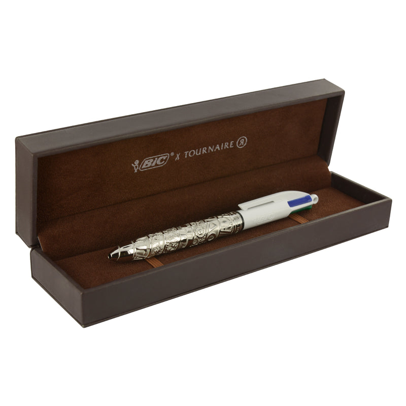 Bic 4 Couleurs "50 ans Tournaire" bronze blanc