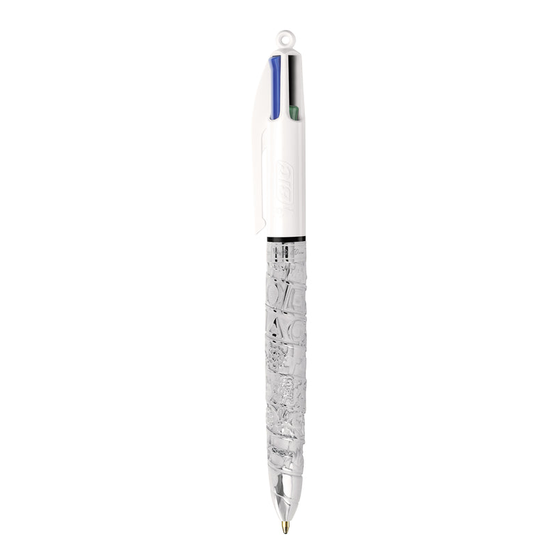 BIC 4 Colours "50 years Tournaire" white bronze