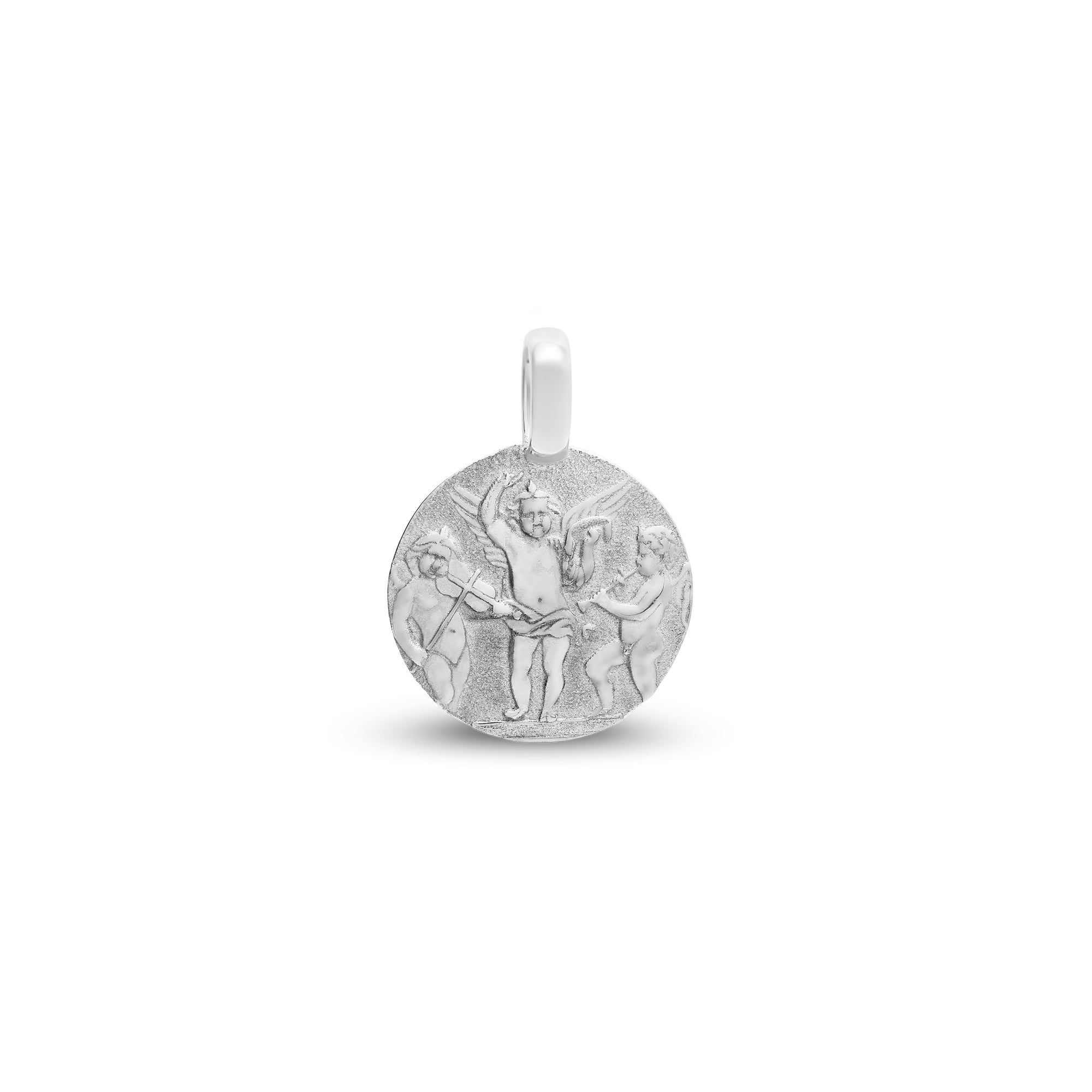 Médaille anges musiciens small en or