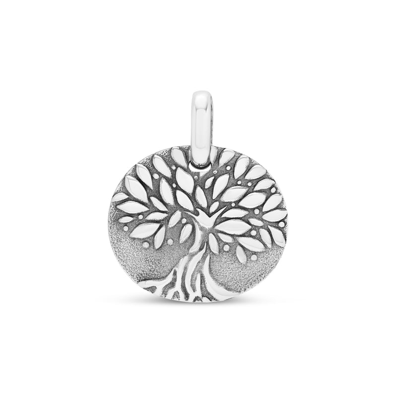 Médaille arbre de famille large en or