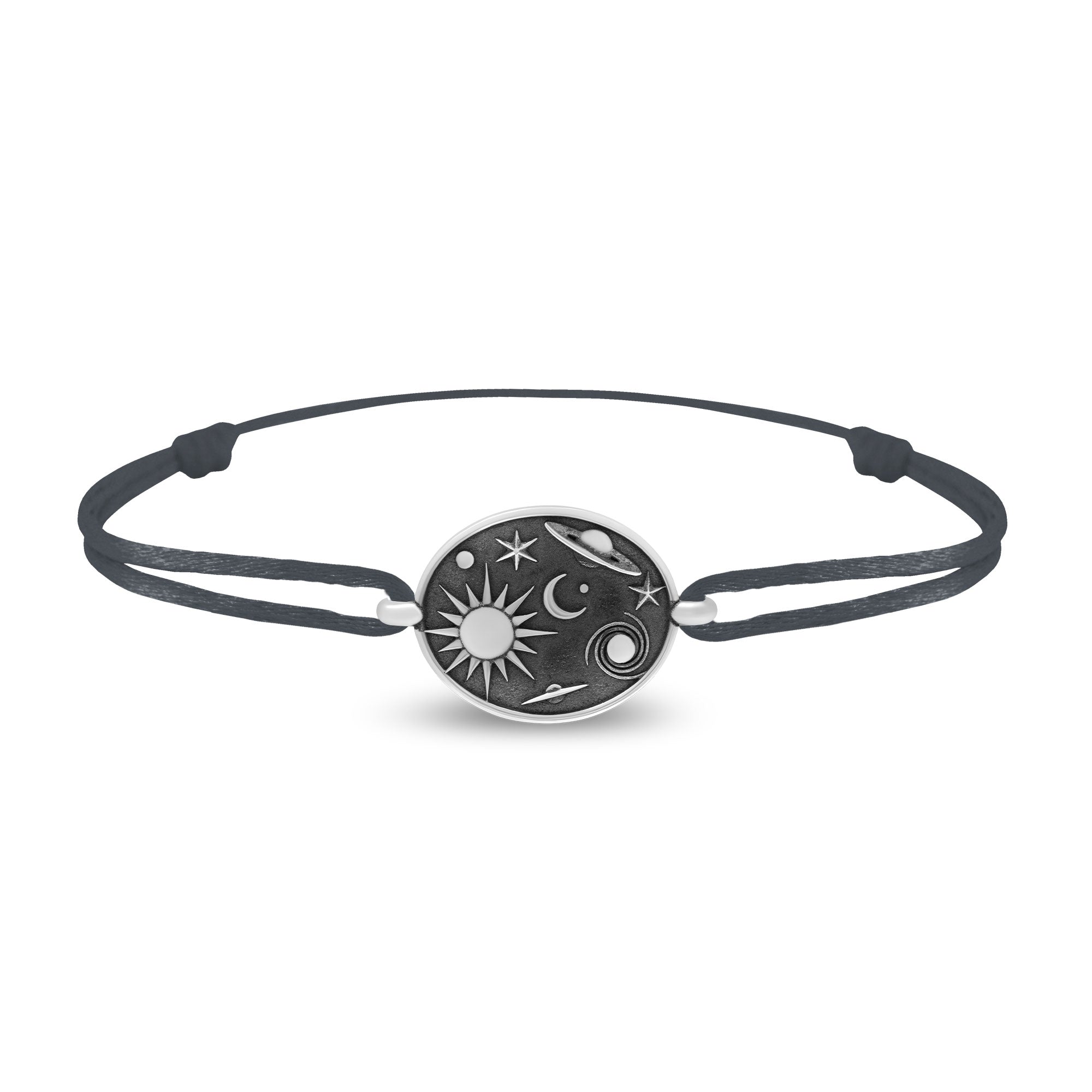 Bracelet lien astre en argent