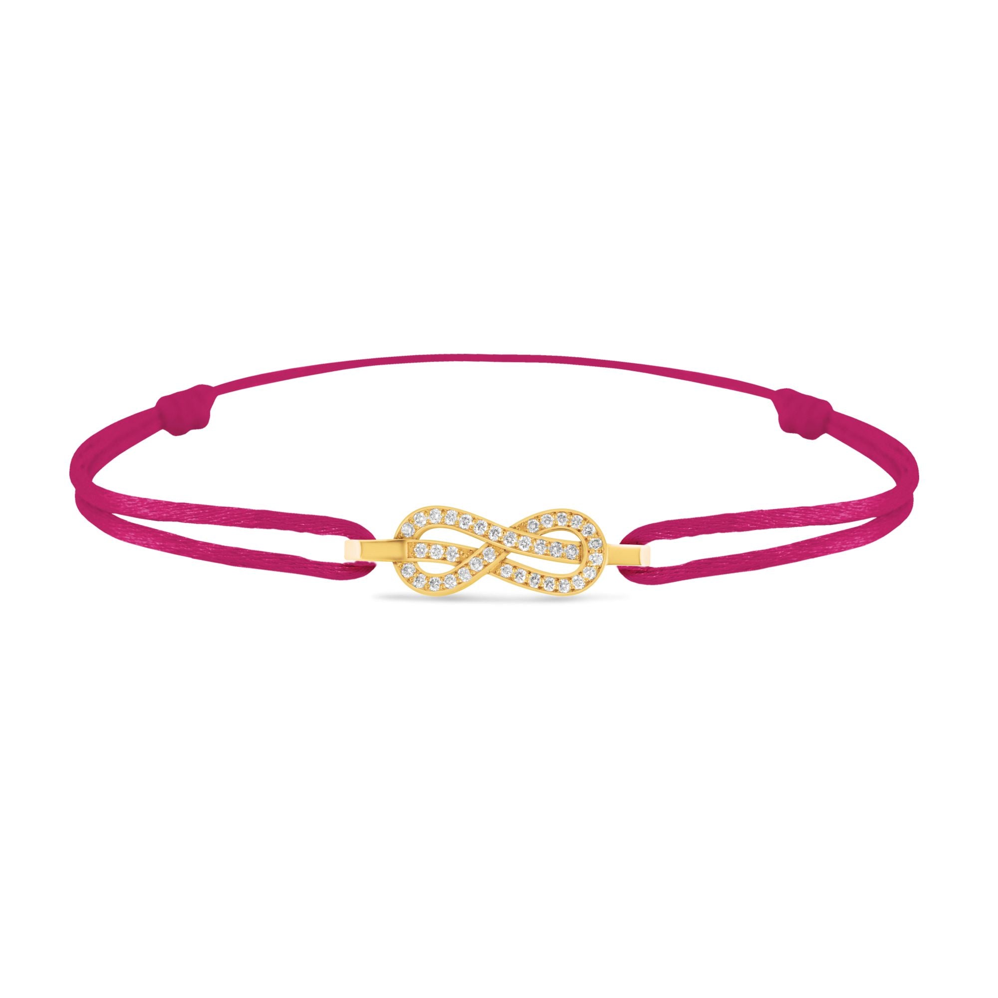 Bracelet aujourd'hui l'amour pavage diamants