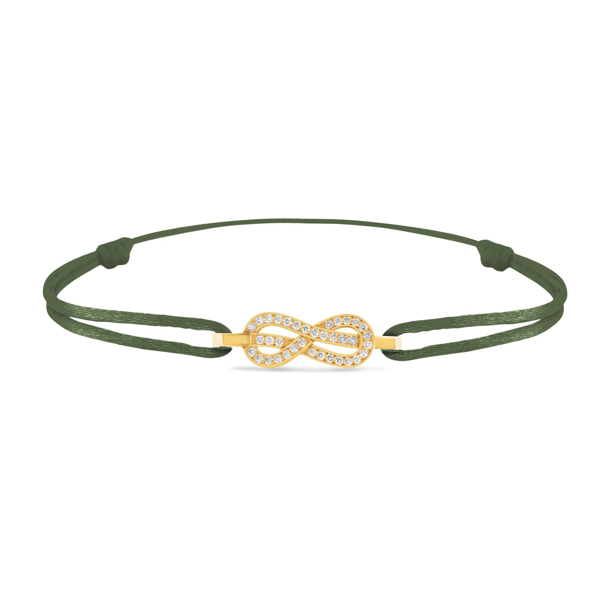 Bracelet aujourd'hui l'amour pavage diamants