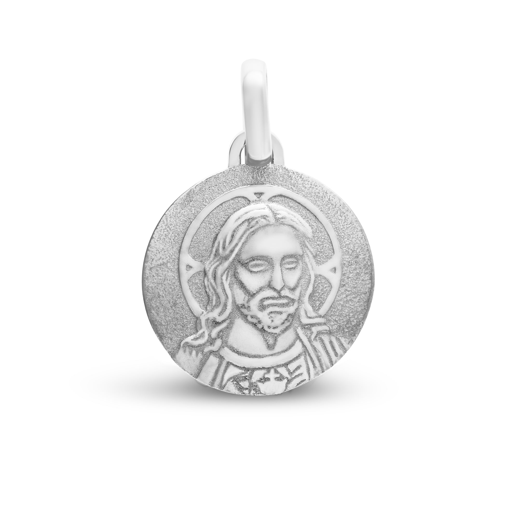 Médaille christ large en or