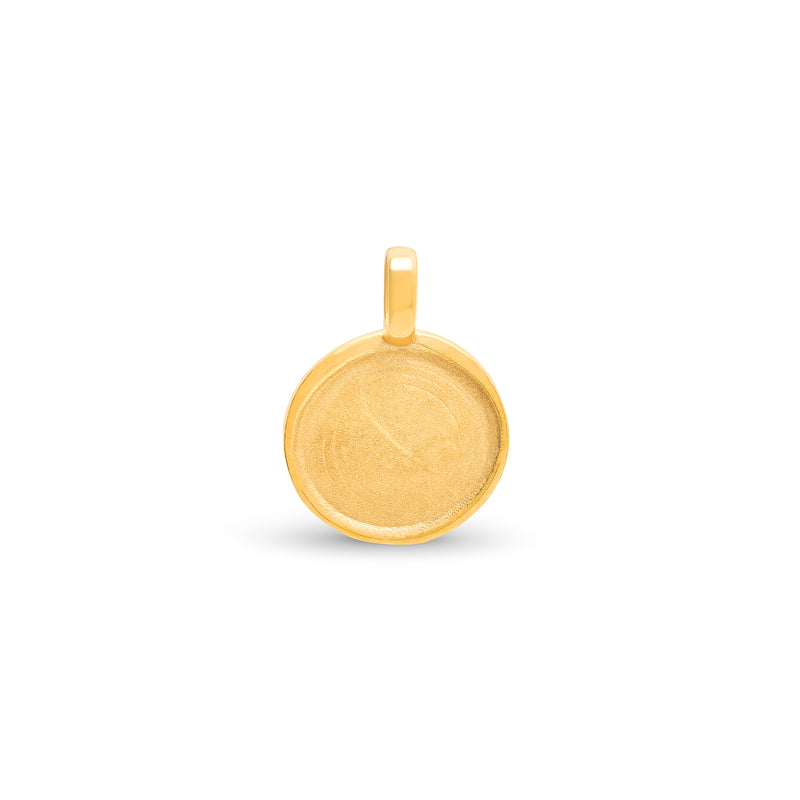 Médaille cachet de cire small en or