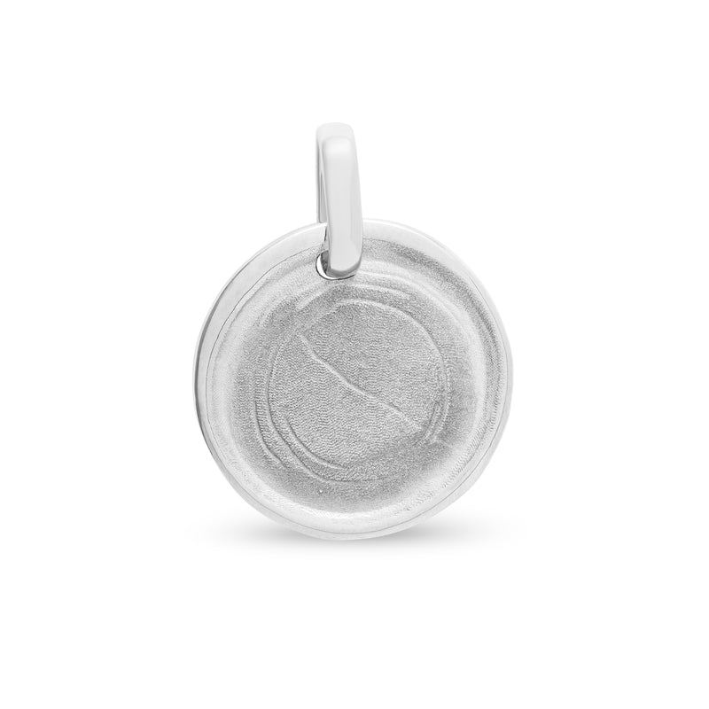 Médaille cachet de cire large en or