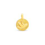 Médaille colombe small en or