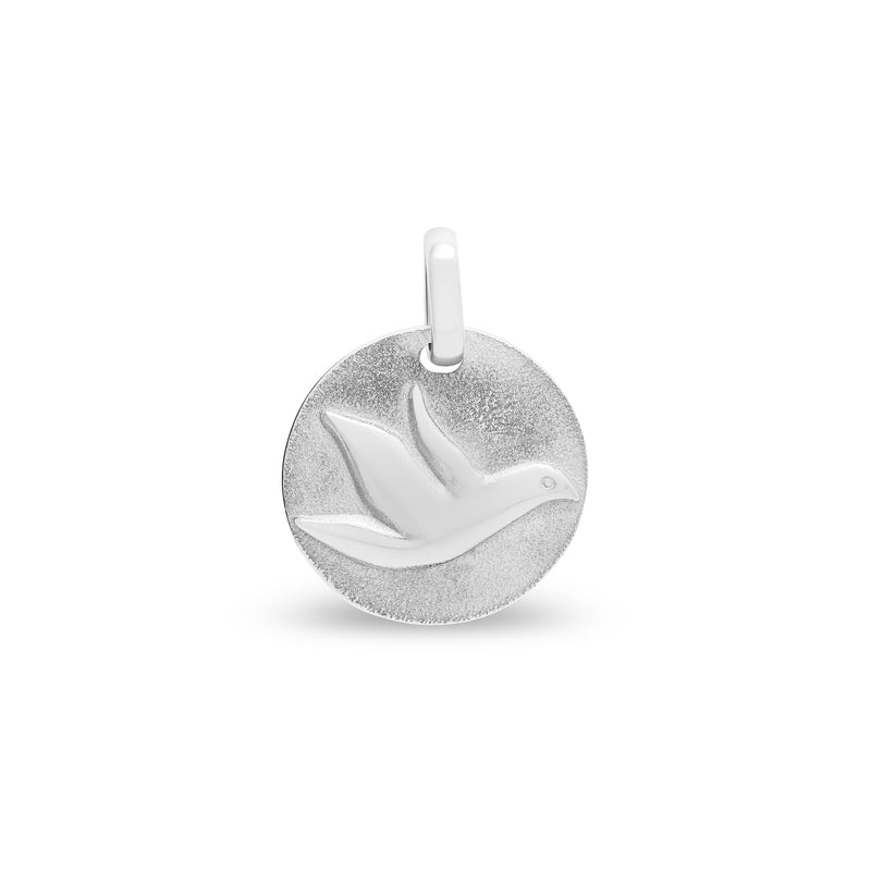 Médaille colombe médium en or