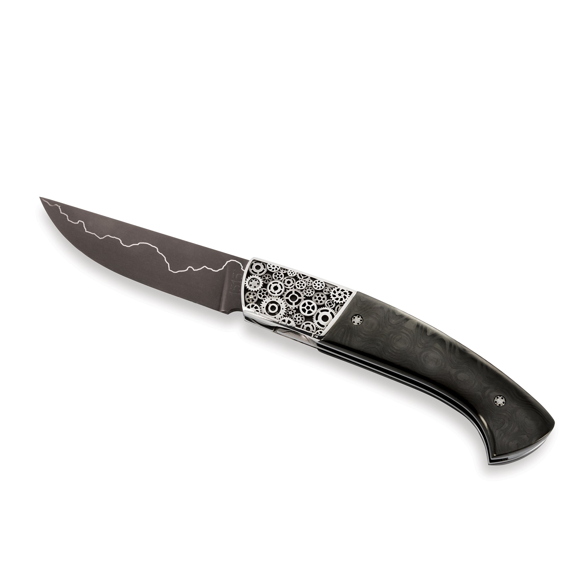 Couteau de poche engrenages Ligne de Vie